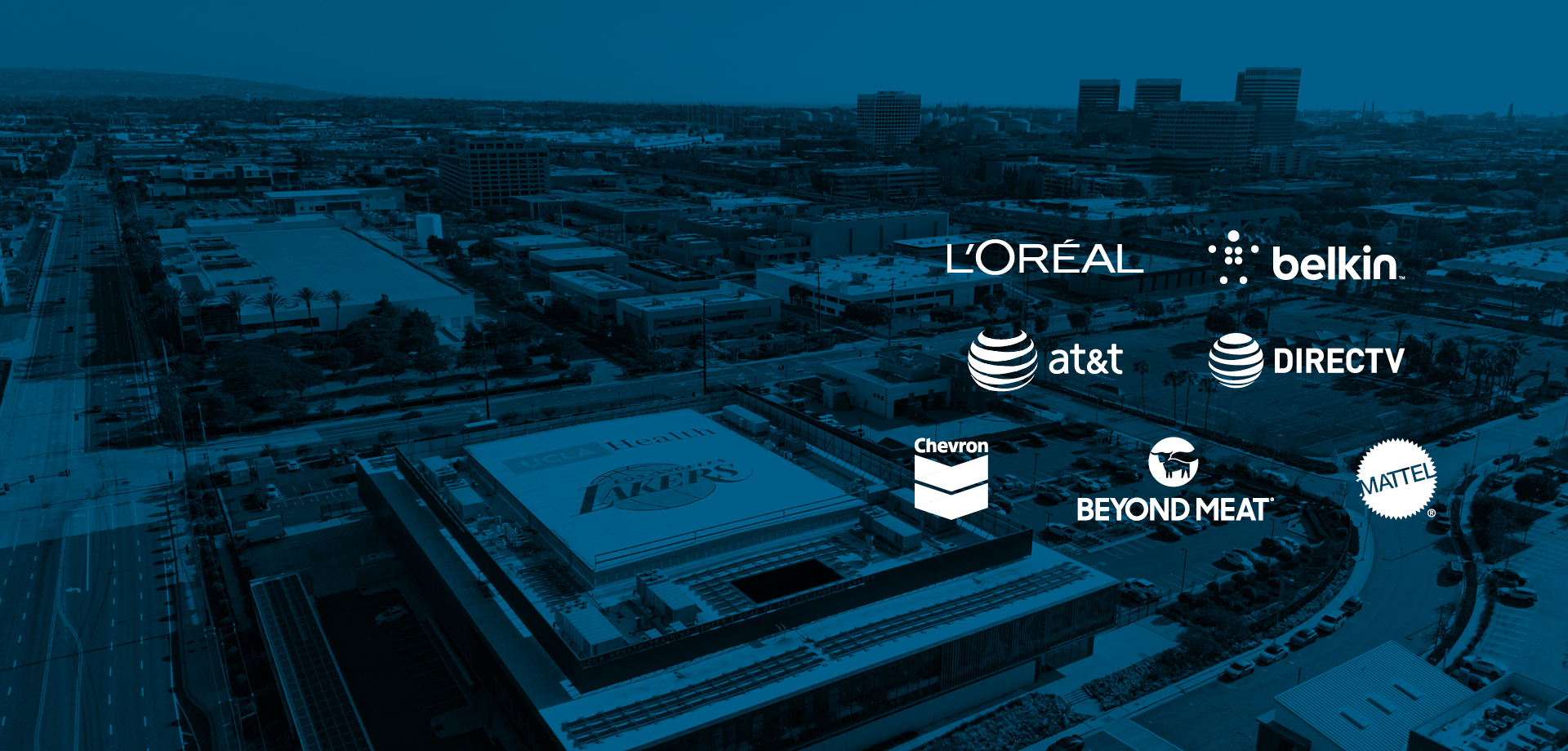World class brands at El Segundo include: L'Oreal, Belkin, AT&T, DirecTV, Chevron, Beyond Meat, Mattel